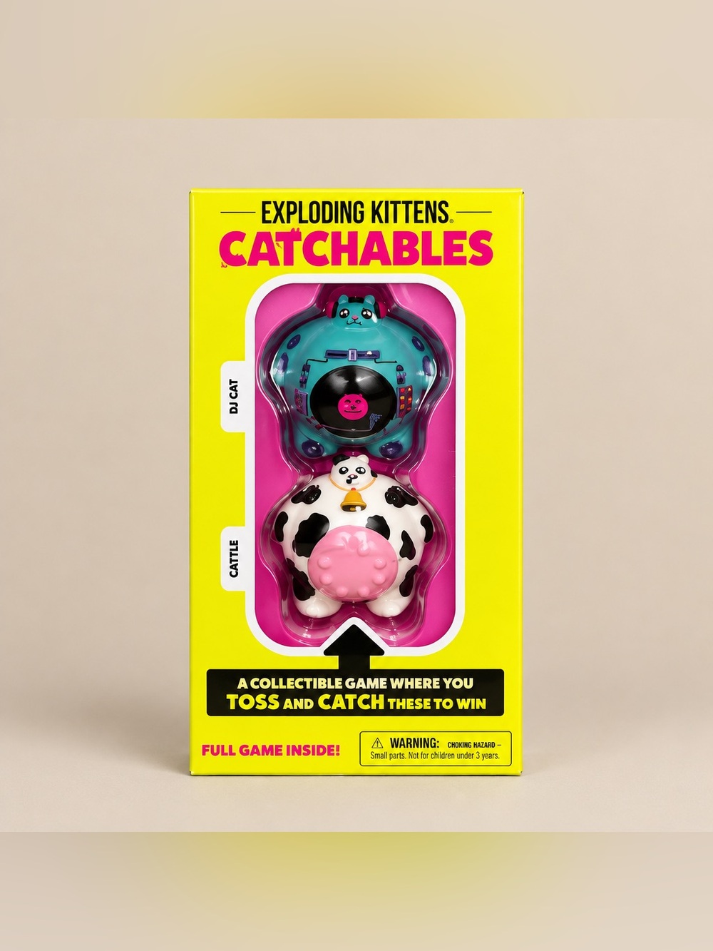 Exploding Kittens Catchables Cat-TLE DJ Cat Game